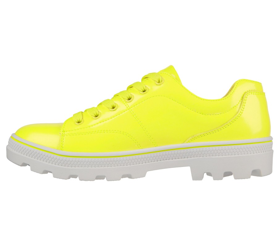 SKECHERS Roadies - 90Sbby Neon Yellow Lace Up