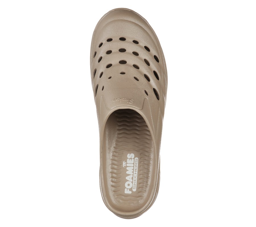 SKECHERS Foamies: Commute Time - Essential Taupe Slip-Ons