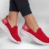 SKECHERS Skechers Slip-Ins: Go Walk Flex - Ocean Sail Red Slip-Ons