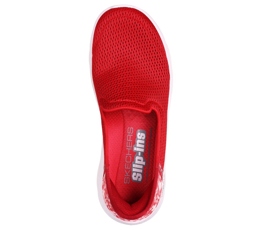 SKECHERS Skechers Slip-Ins: Go Walk Flex - Ocean Sail Red Slip-Ons