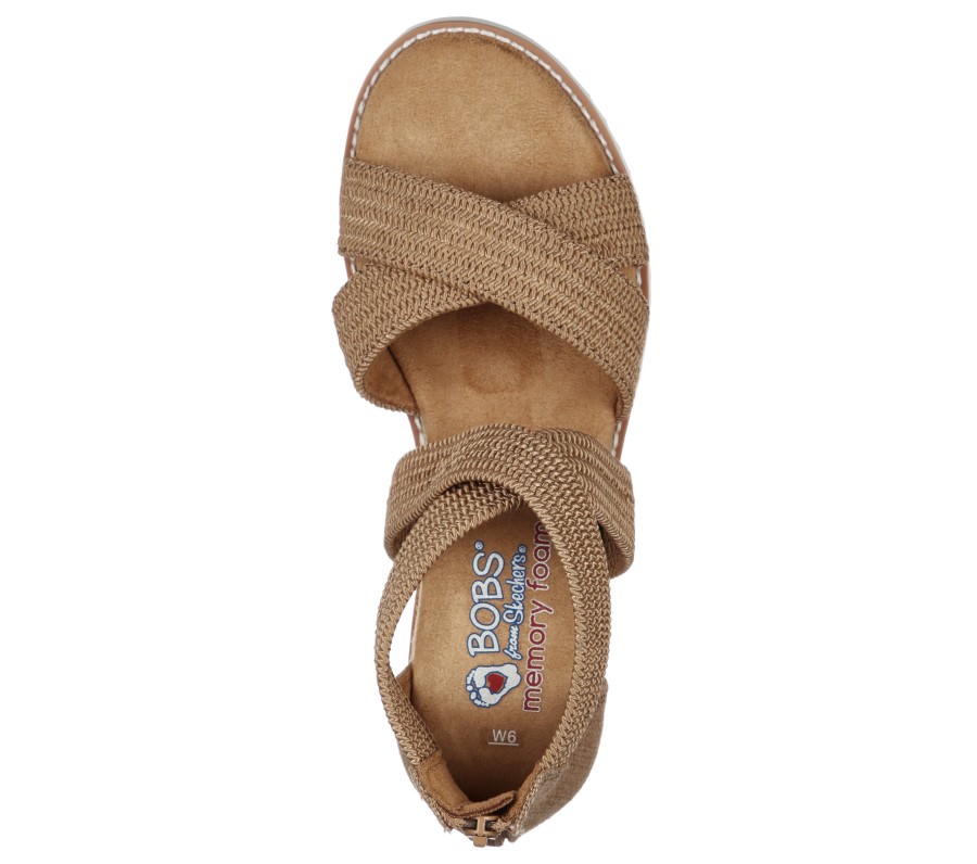 SKECHERS Bobs Desert Kiss - Desert Nights Tan Sandals