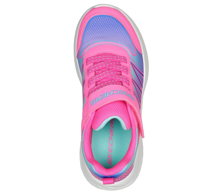 SKECHERS Bounder - Groovy Moves Hot Pink / Multi Athletic Sneakers