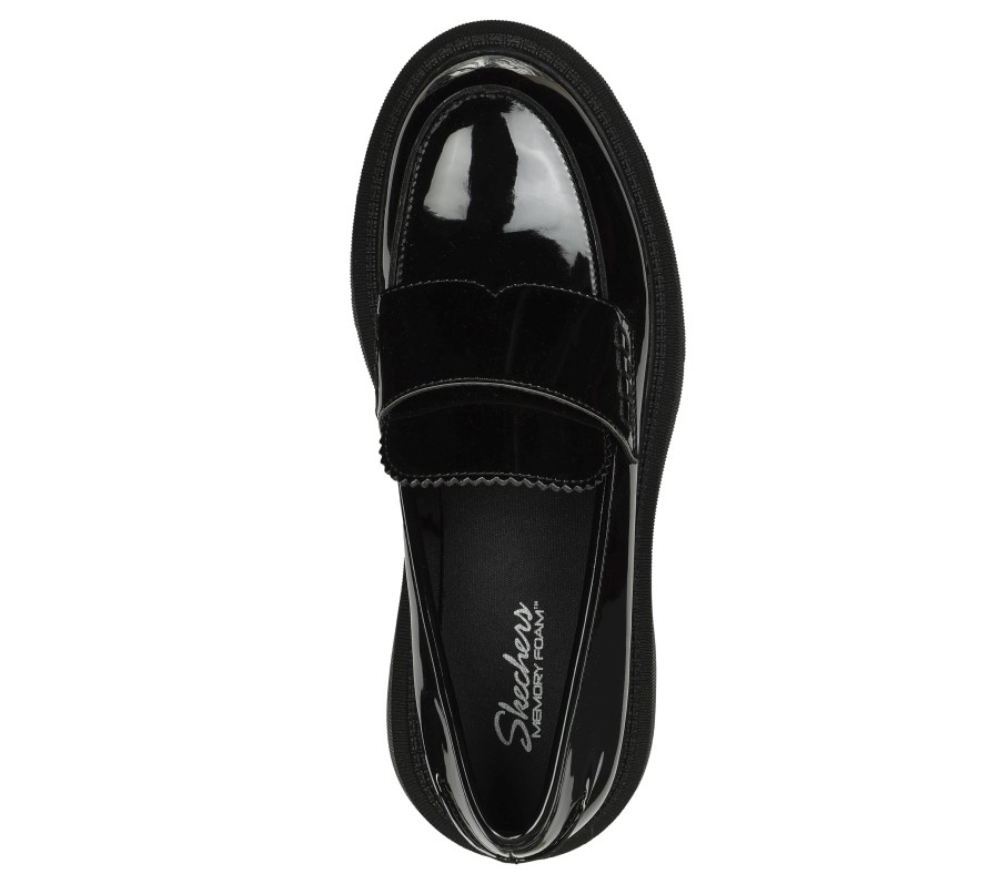 SKECHERS Modern Rugged - Your Sweetness Black Slip-Ons