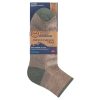 SKECHERS Mens Trail Quarter Coolmax Socks - 2 Pack Brown Accessories