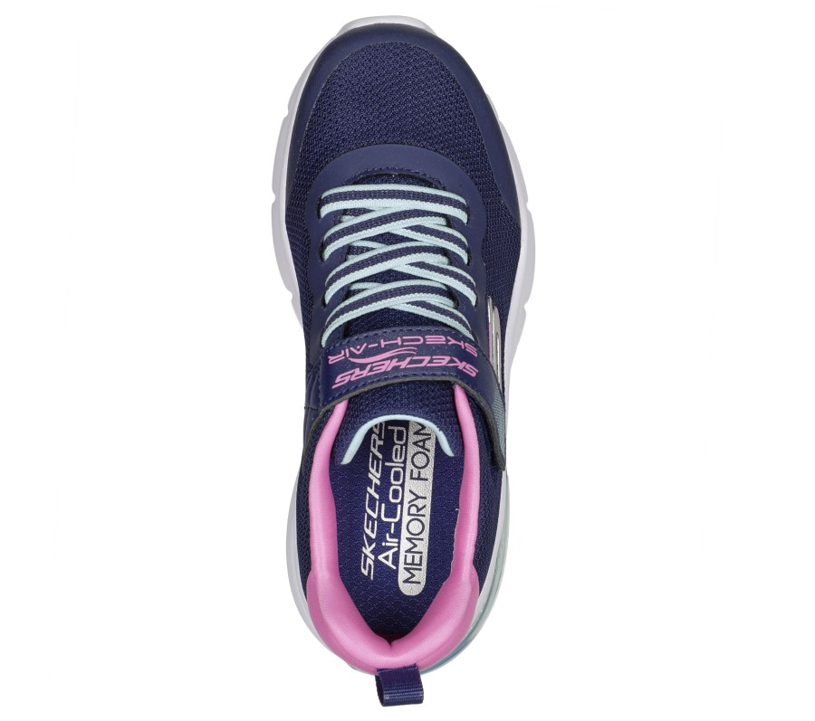 SKECHERS Skech-Air Airmatic Navy / Pink Athletic Sneakers