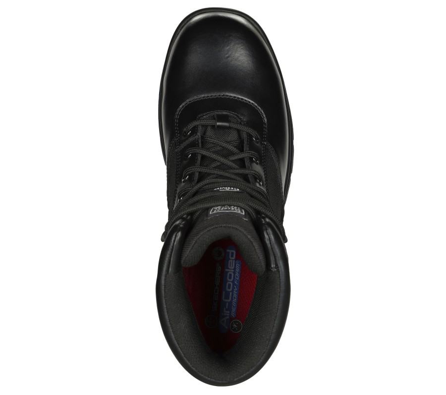 SKECHERS Work Tactical: Wascana - Linnean Comp Toe Black Work & Safety