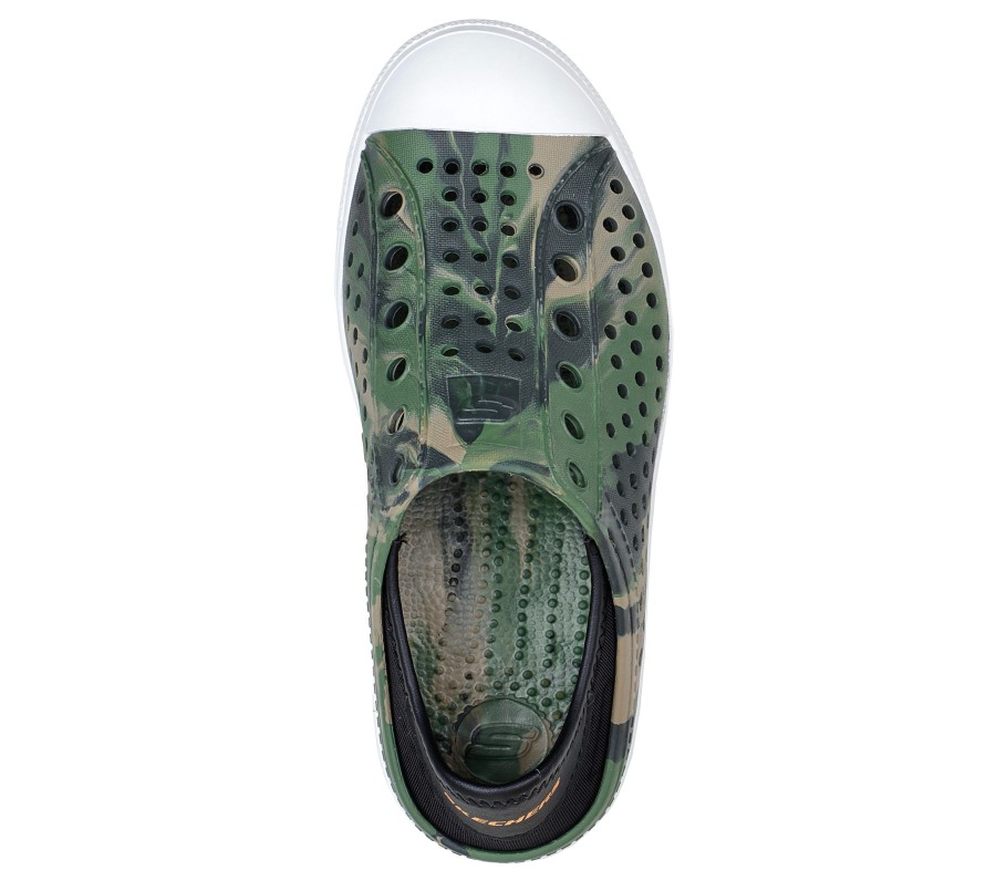 SKECHERS Foamies: Guzman Steps - Solar Surge Camouflage Slip-Ons