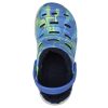 SKECHERS Foamies: Hypno-Splash - Cozy Blast Blue / Lime Slip-Ons