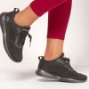 SKECHERS Bobs Sport Squad - Tough Talk Black Lace Up