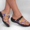 SKECHERS Foamies: Reggae - Artsy Black / Multi Sandals