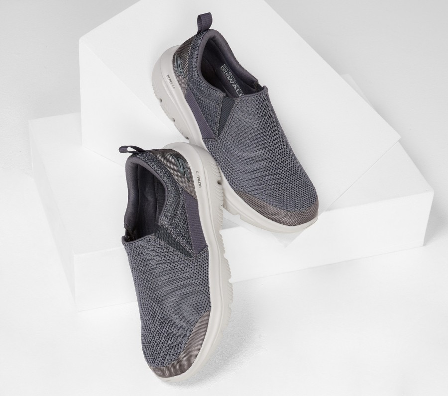 SKECHERS Skechers Gowalk Evolution Ultra - Impeccable Charcoal Casual Sneakers