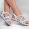 SKECHERS Reggae Slim - Turn It Up Light Blue Sandals