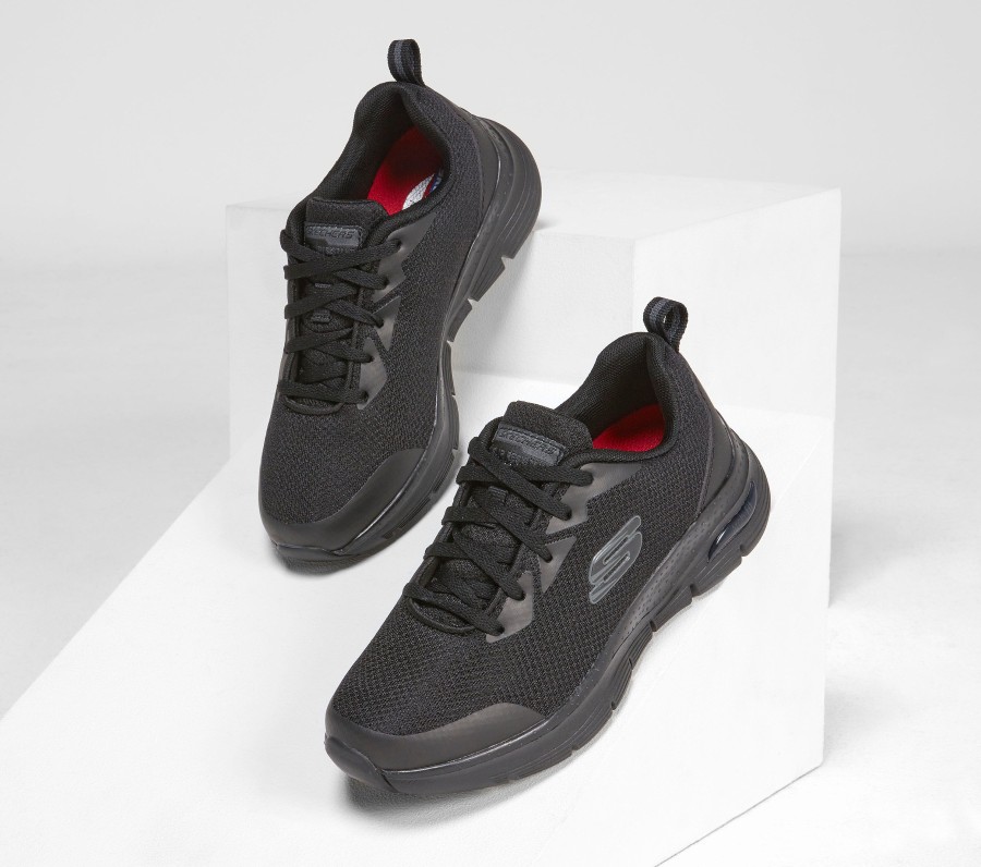 SKECHERS Work: Arch Fit Sr Black Work & Safety