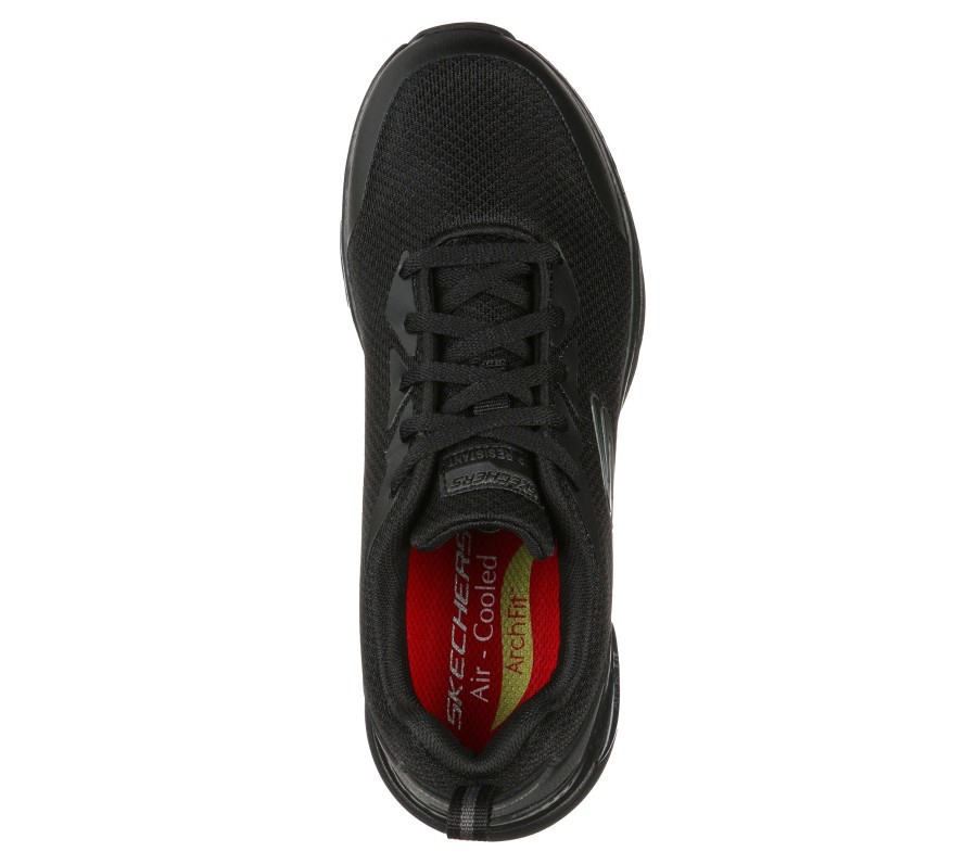 SKECHERS Work: Arch Fit Sr Black Work & Safety