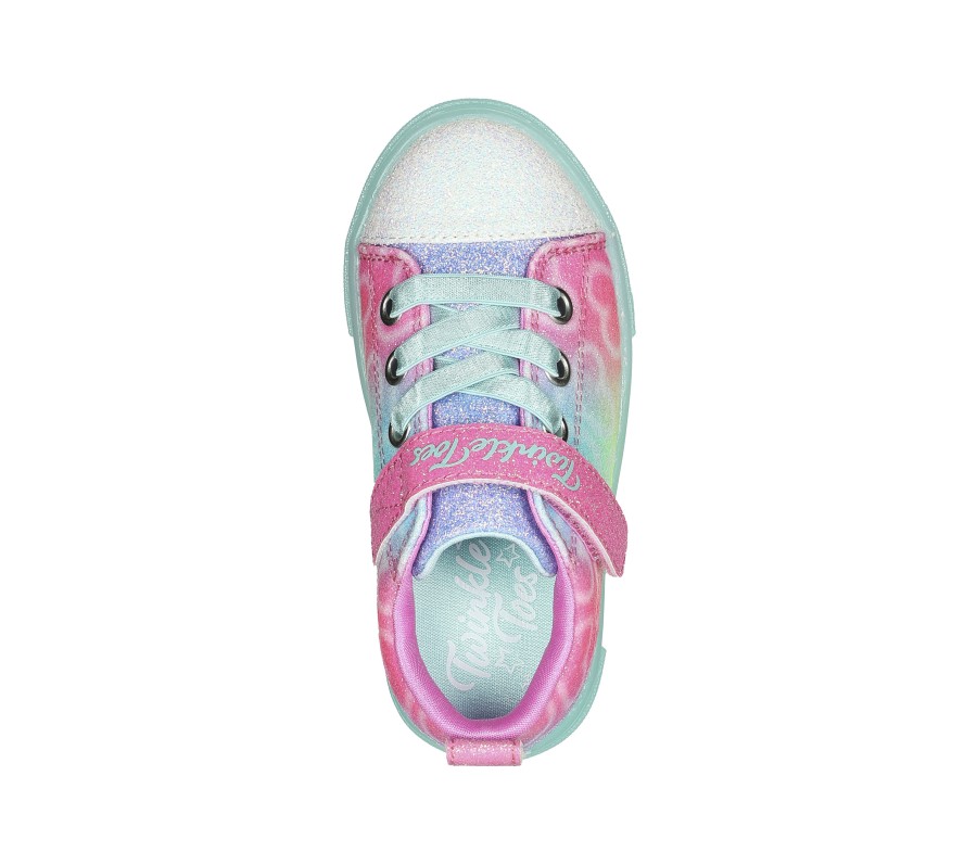 SKECHERS Twinkle Sparks Ice - Dreamsicle Multi Light-Up