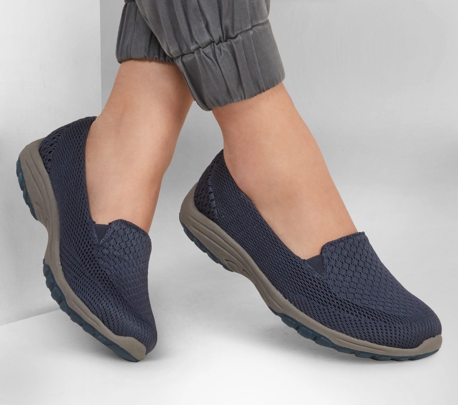 SKECHERS Relaxed Fit: Reggae Fest 2.0 - Sweet Poise Navy Slip-Ons