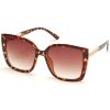 SKECHERS Oversized Cateye Sunglasses Brown / Multi Accessories