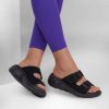 SKECHERS Go Walk Arch Fit Sandal - Destined Black Sandals