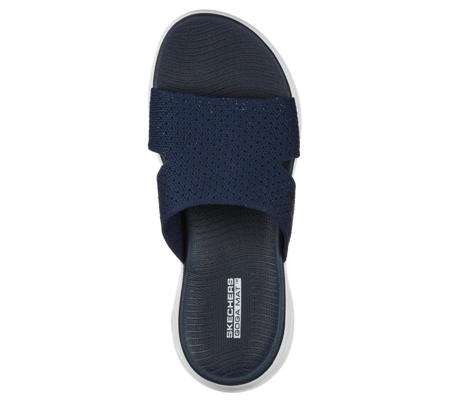 SKECHERS Skechers On-The-Go 600 - Adore Navy Sandals