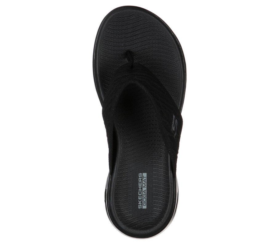 SKECHERS Skechers On-The-Go 600 - Sunny Black Sandals