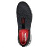 SKECHERS Go Walk Arch Fit - Linear Axis Black / Red Slip-Ons