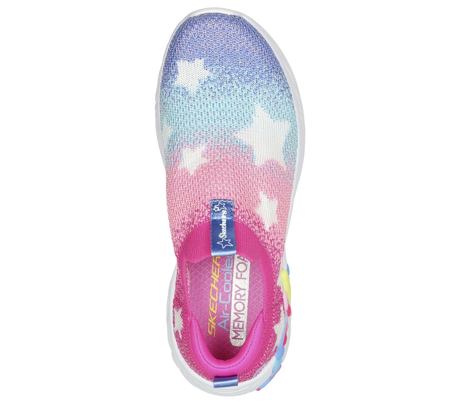 SKECHERS S Lights: Unicorn Dreams Hot Pink / Multi Slip-Ons