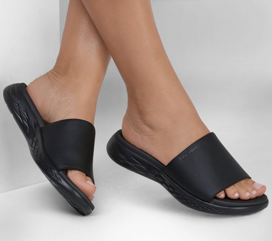 SKECHERS Skechers On-The-Go 600 - Pursue Black Sandals