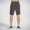 SKECHERS Skechers Apparel Goknit Pique 9 Inch Short Charcoal Bottoms