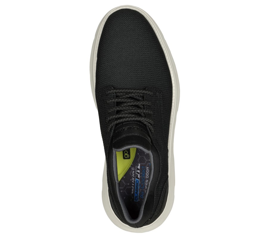 SKECHERS Garza - Reardon Black Slip-Ons