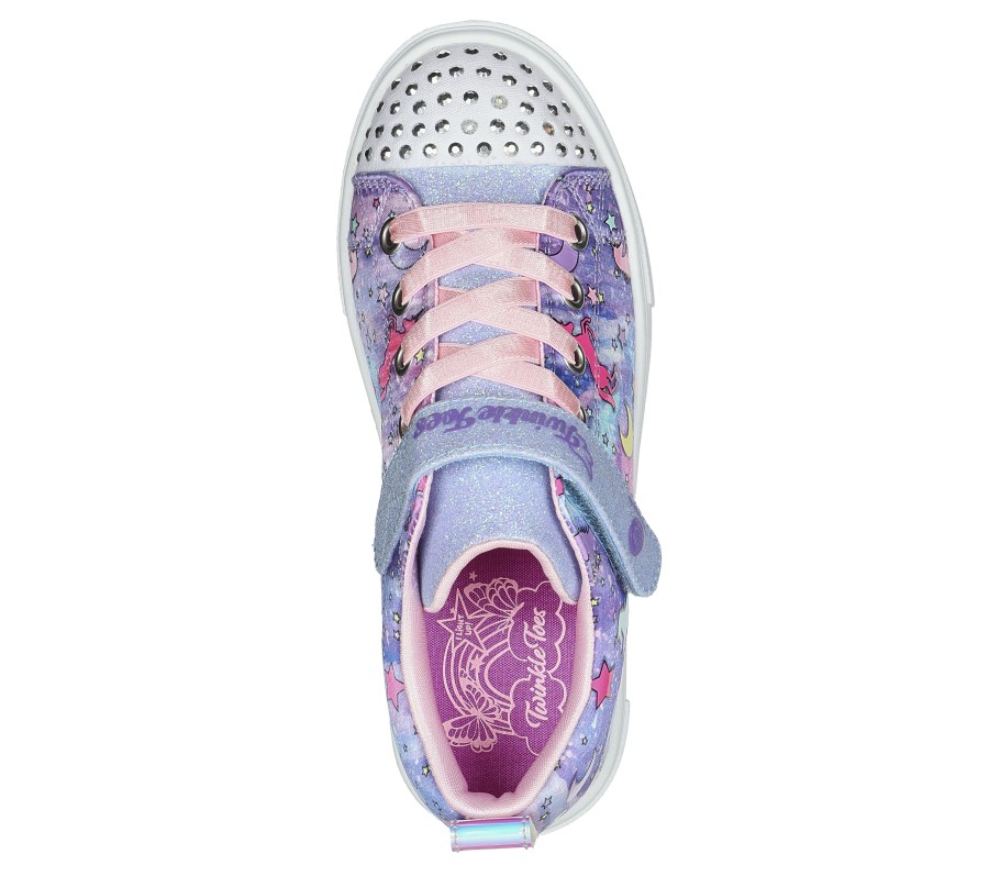 SKECHERS Twinkle Sparks - Unicorn Dreaming Purple / Multi Light-Up