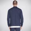 SKECHERS Skechers Apparel Hoodless Hoodie Ultra Go Jacket Navy Tops