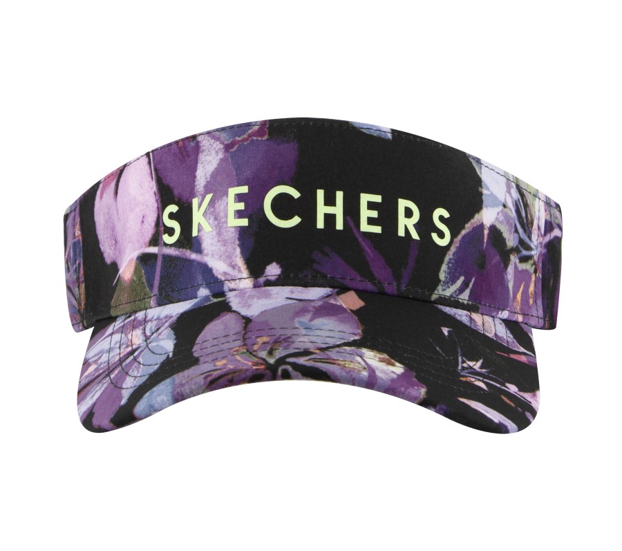 SKECHERS Ultra Violet Visor Black / Purple Accessories