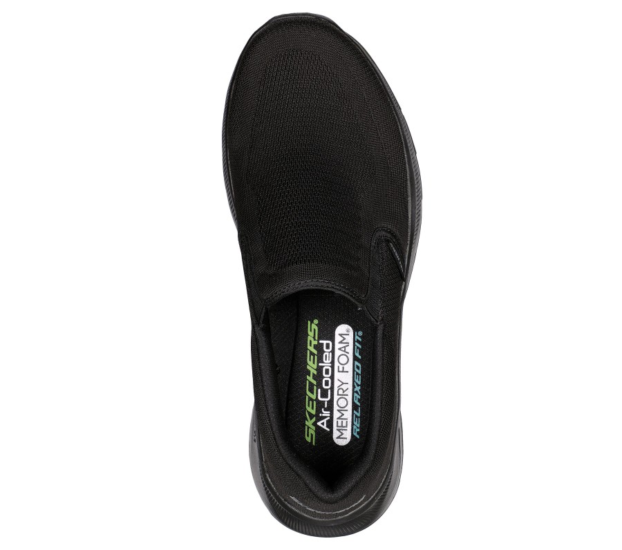 SKECHERS Relaxed Fit: Equalizer 5.0 - Grand Legacy Black Slip-Ons