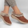 SKECHERS Skechers Go Lounge: On-The-Go Joy - Gratify Chestnut Slippers