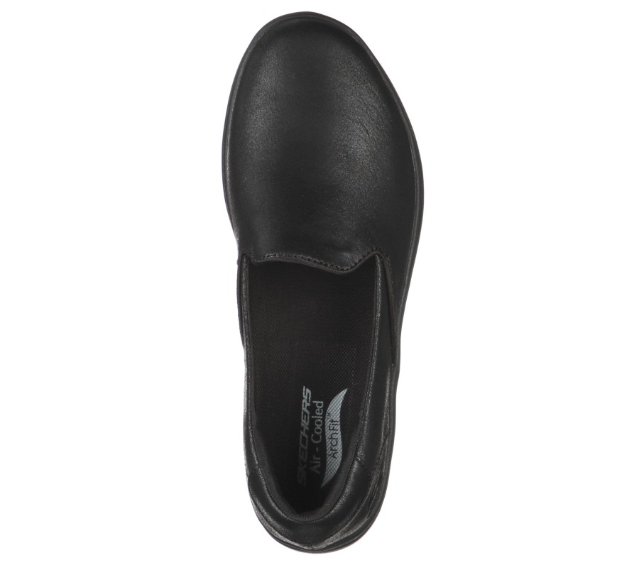 SKECHERS Skechers Arch Fit Uplift - To The Beat Black Slip-Ons