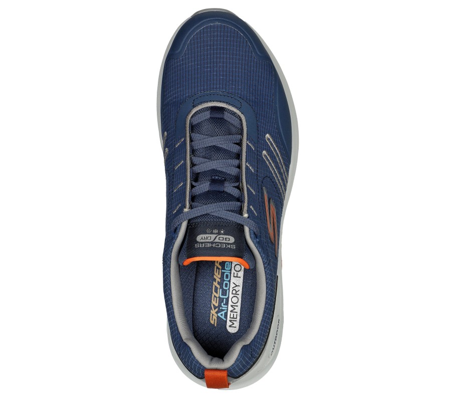 SKECHERS Go Walk Outdoor - Granite Creek Navy Athletic Sneakers