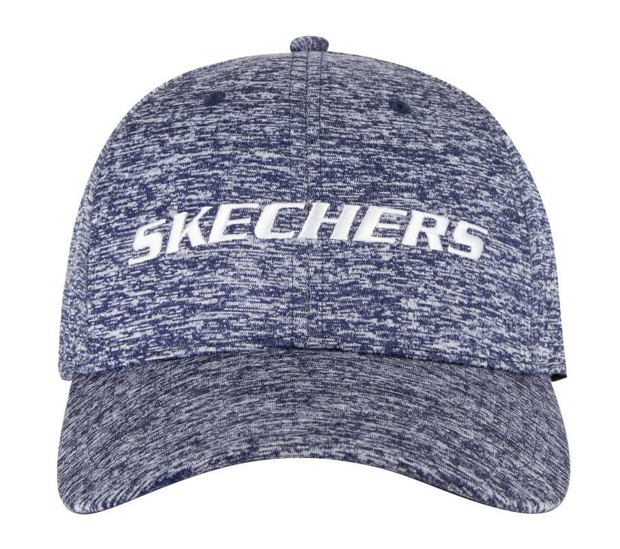 SKECHERS On The Road Flat Brim Hat Blue / Gray Accessories