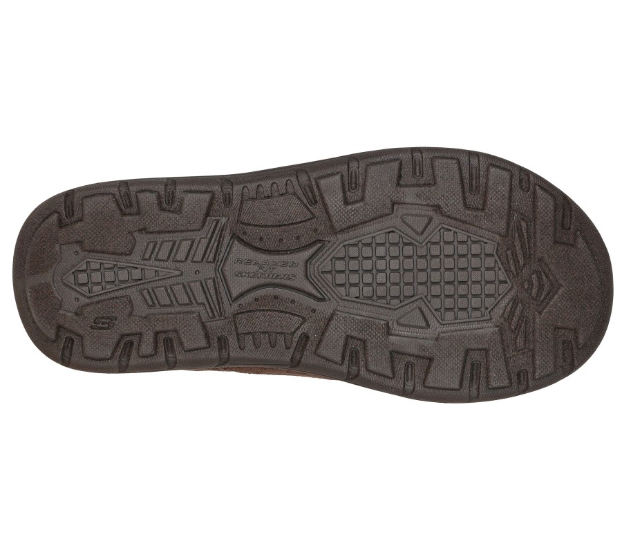 SKECHERS Relaxed Fit: Expected X - Verson Chocolate Slippers