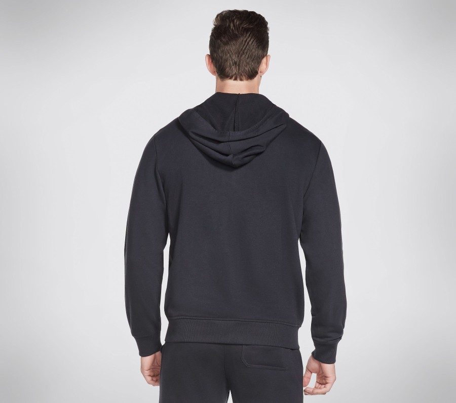 SKECHERS Go Walk Everywhere Hoodie Black Tops