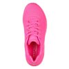 SKECHERS Uno - Night Shades Hot Pink Casual Sneakers