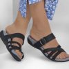 SKECHERS Arch Fit Reggae Trek - Summer Fling Black Sandals