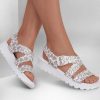 SKECHERS Foamies: Footsteps - Fierce Vibes Natural Sandals