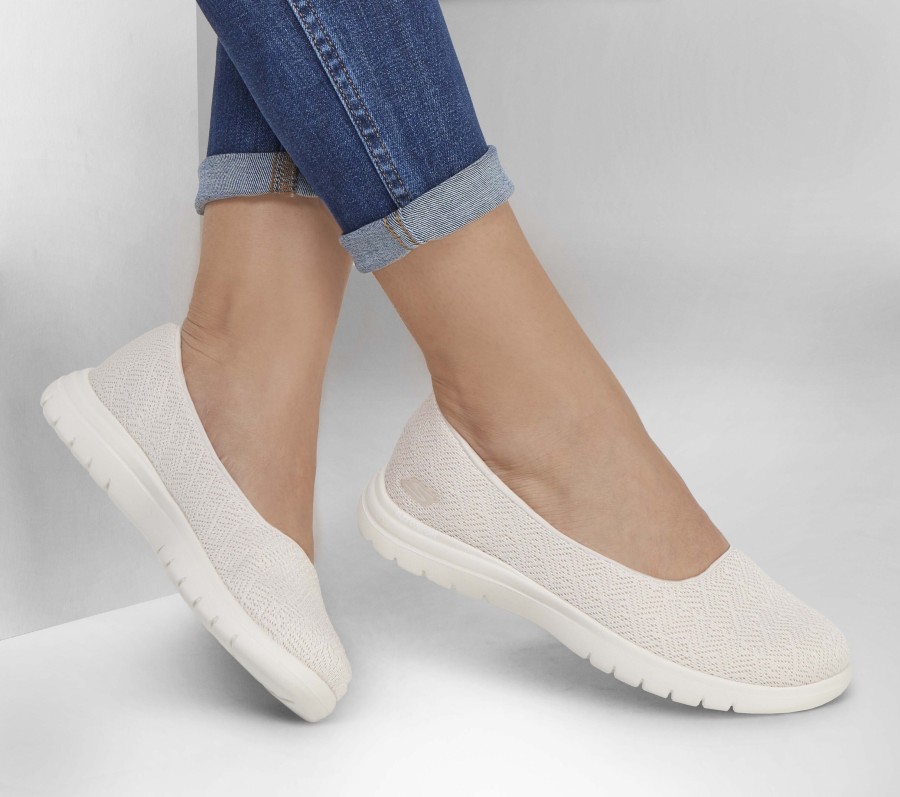 SKECHERS On-The-Go Flex - Cherished Natural Slip-Ons