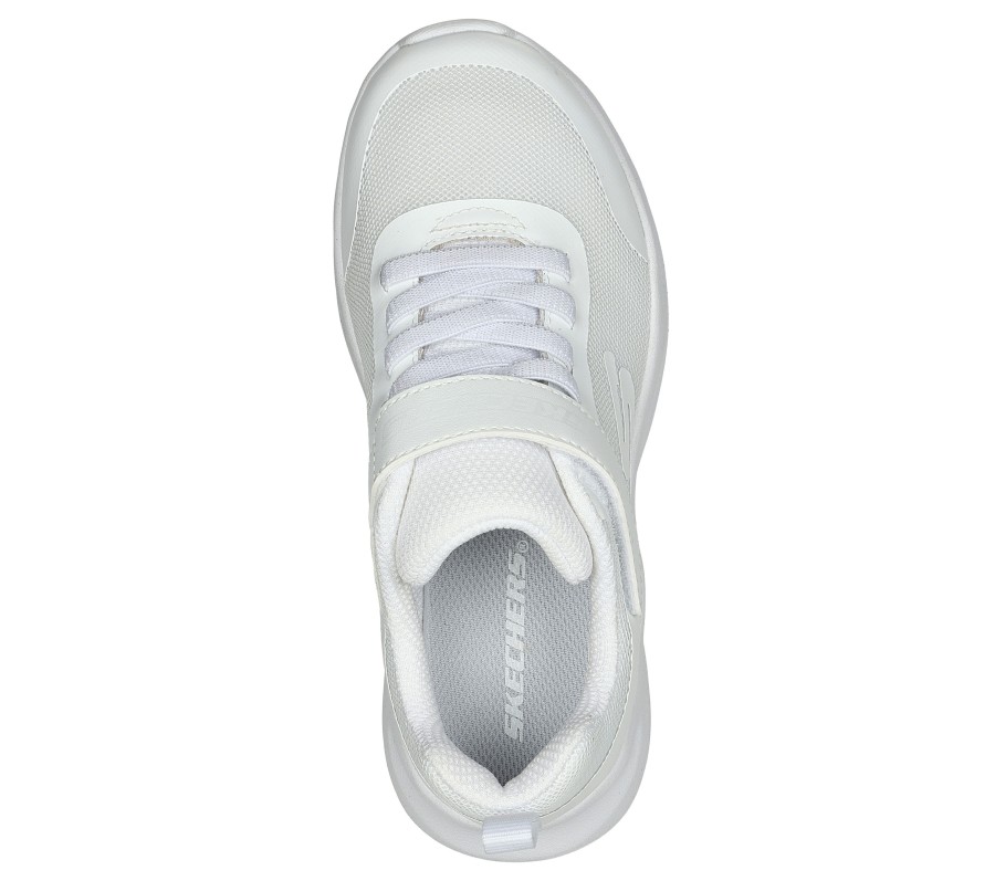 SKECHERS Dynamatic White Athletic Sneakers