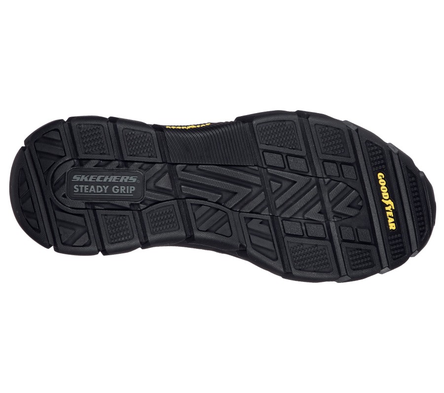 SKECHERS Relaxed Fit: Respected - Calum Black Slip-Ons