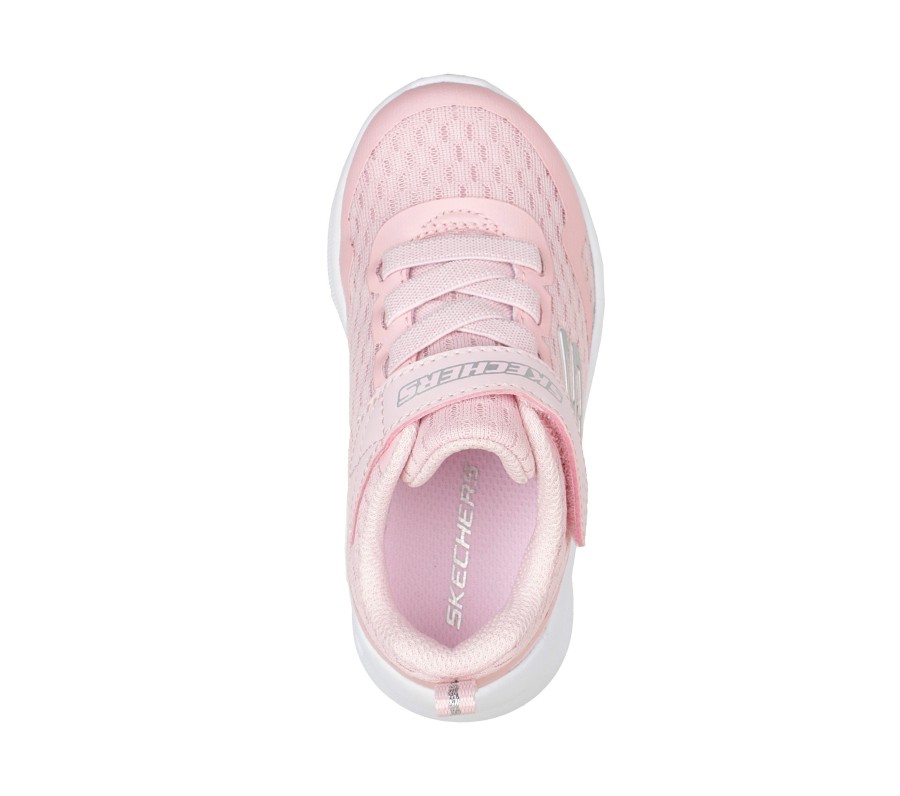 SKECHERS Microspec Max Light Pink Athletic Sneakers