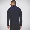 SKECHERS The Hoodless Hoodie Skech-Knits Ultra Go Lite Navy Tops