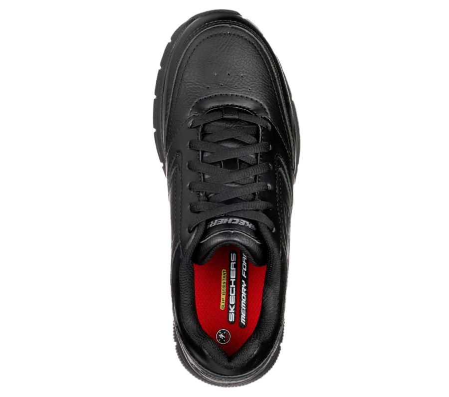 SKECHERS Work Relaxed Fit: Nampa - Wyola Sr Black Work & Safety