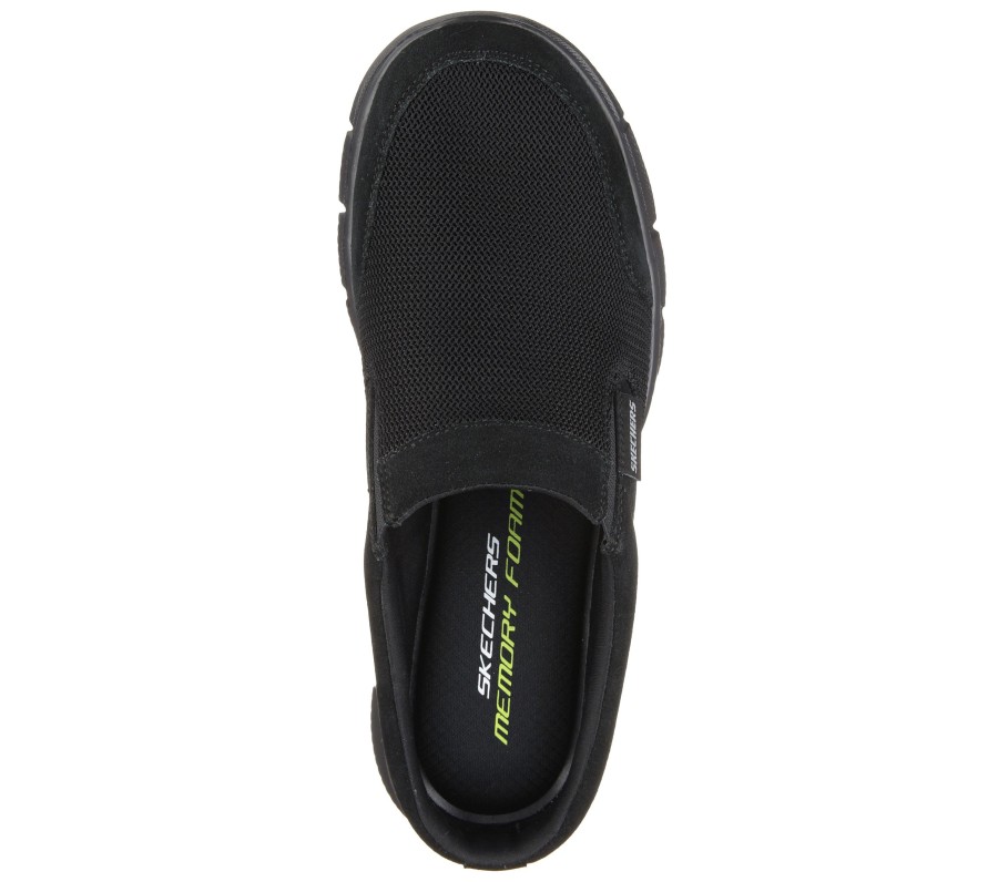 SKECHERS Equalizer - Coast To Coast Black Slip-Ons