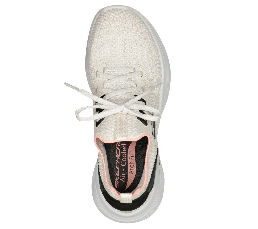 SKECHERS Arch Fit Infinity Natural / Black Lace Up